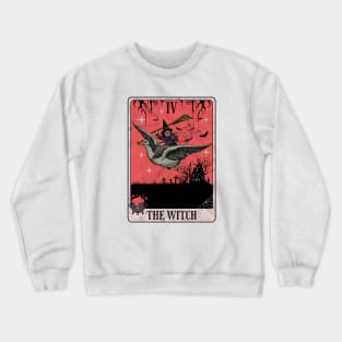 Witch Tarot Card Crewneck Sweatshirt